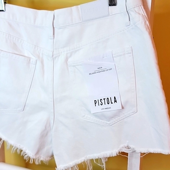 Pistola Nova White Short Distressed - Picture 4 of 6